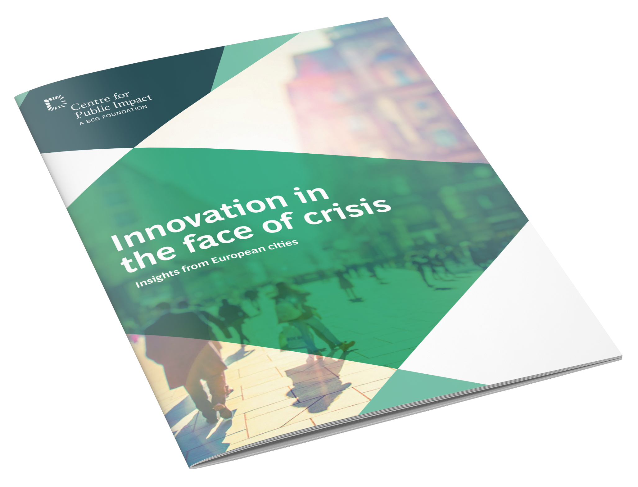 'Innovation in the face of crisis: Insights from European cities' report cover